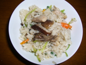 しめじ&舞茸&椎茸どっさり☆ご飯