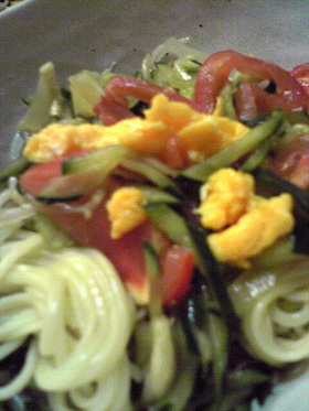 素麺サラダ~中華風~