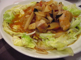 鶏のトマト煮込み