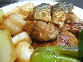 モリモリ ! さばのピリ辛照り焼き