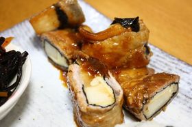 たけのこの肉巻き