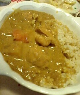鶏肉柔らか☆インド風チキンカレー