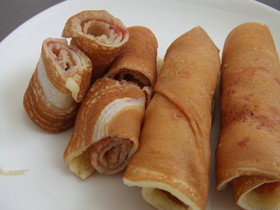 子供も食べやすいスティッククレープ