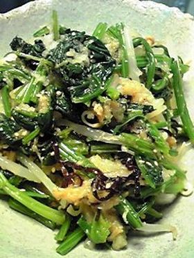 ★ほうれん草ともやしのおろし和え★