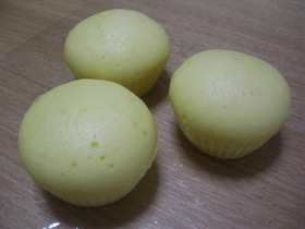 ☆ムッチリ★基本のたまご蒸しパン☆