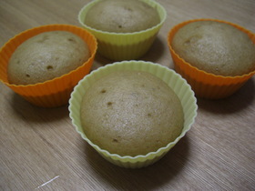 ☆ムッチリ★ココア風味の蒸しパン☆