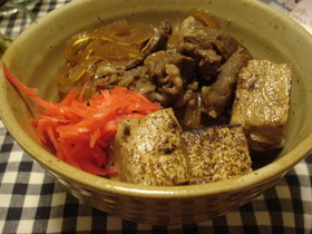 贅沢すきやき丼