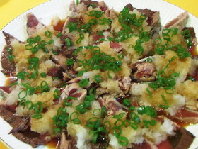 カツオのたたき★大根おろしで美味しい♬