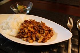 たけのこの中華ドライカレー