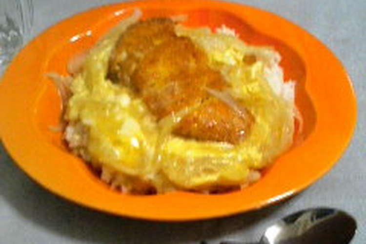 洋風親子カツ丼 レシピ 作り方 By Eszett クックパッド