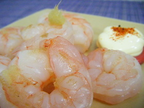 大人のエビマヨ♥ショウガ風味~七味マヨで