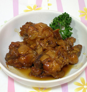 圧力鍋de鶏手羽元のこってりマイルド煮