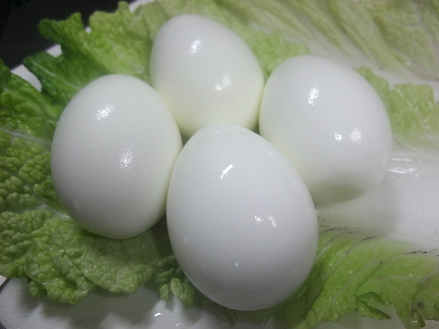 つるつるっ★きれいなゆで卵の作り方の画像