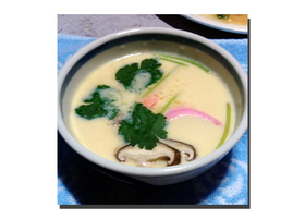 電子レンジ de 茶碗蒸し!