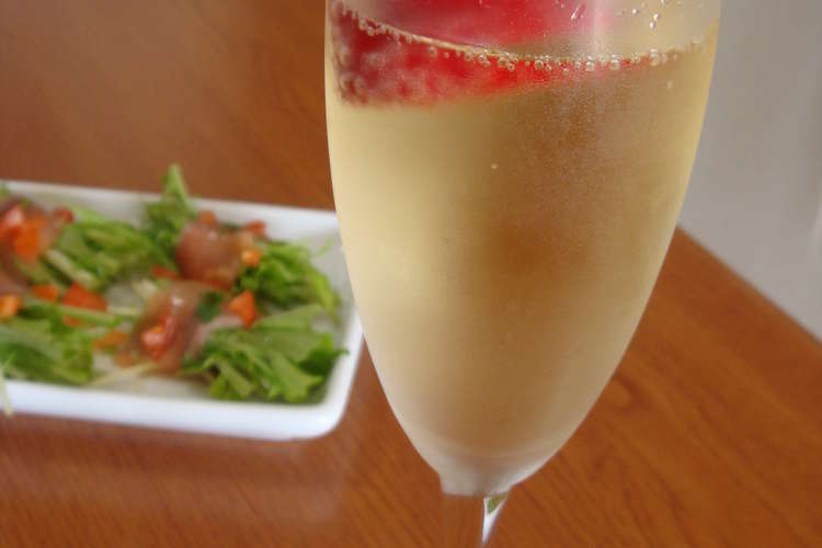 シャンパンで乾杯 レシピ 作り方 By けっぴひ クックパッド 簡単おいしいみんなのレシピが360万品