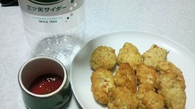 サイダーでふんわり豆腐から揚げ