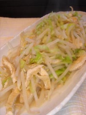 もやしとキャベツの煮びたし♪