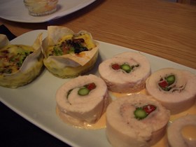 ささ身ロール♡ヘルシーなオードブルに**