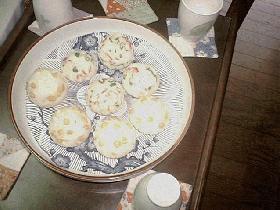 簡単蒸しケーキ