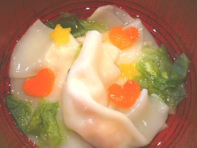 ☆Love離乳食☆人参と豆腐のワンタン