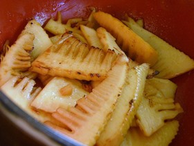 竹の子のソテー バター醤油風味