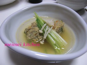 鶏つみれde鍋☆彡