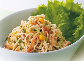 切干大根で作る簡単味噌マヨサラダ