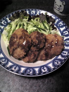 残ったカレーでカレーコロッケ
