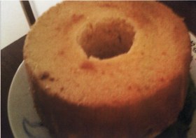 ホットケーキミックスで本格シフォンケーキ