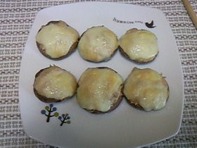 椎茸ツナチーズ焼き♪