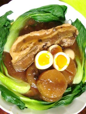とろとろ豚角煮✿大根✿煮卵~まで圧力鍋♪