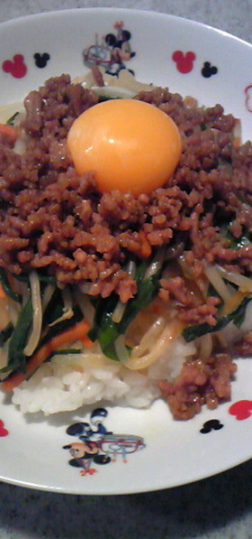 我が家のビビンバ丼