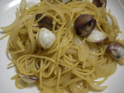 簡単あさりパスタの写真