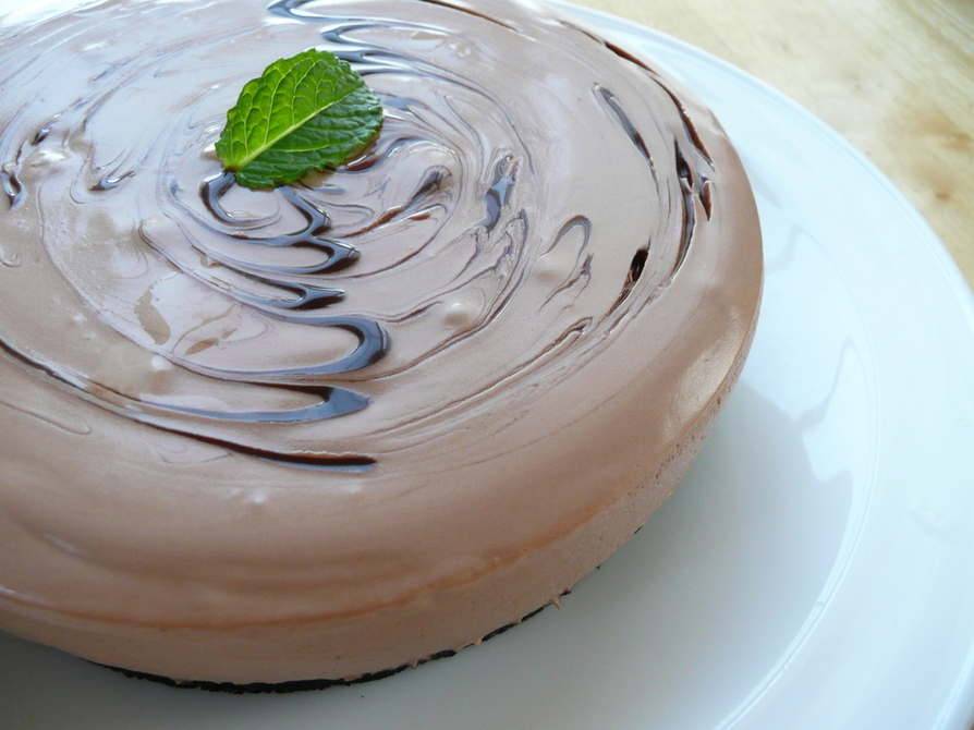 こんだけ～！チョコレートレアチーズケーキの画像
