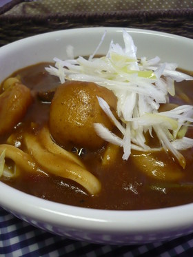 ★残ったカレーで、カレーうどん★