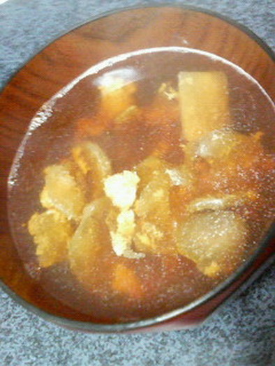 美味しい☆味噌汁のかわりに茄子のおつゆの写真