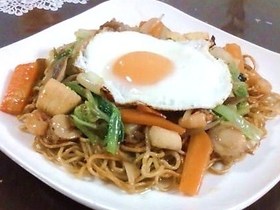 料理好きの♪あんかけ焼きそば