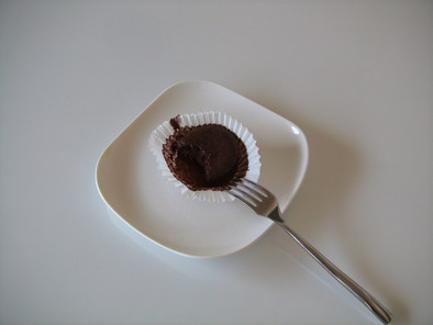 ブルーベリーココアケーキの写真