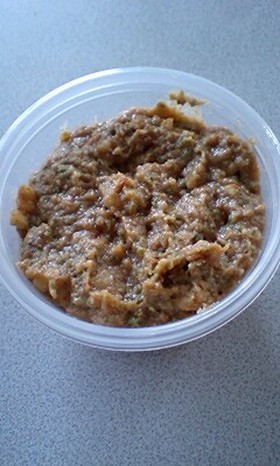 青唐辛子クルミ味噌