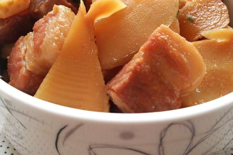 こっくり たけのこと豚バラの甘味噌煮 レシピ 作り方 By ねっちゃんっ クックパッド 簡単おいしいみんなのレシピが367万品