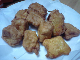 え!!高野豆腐がおやつに★アメリカン豆腐