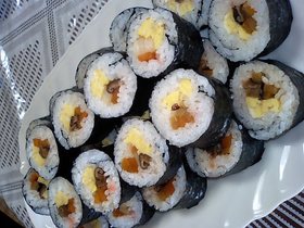 ばぁばの巻き寿司♡