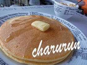 ふわもっちもちホットケーキ♪