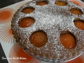 あんずのアーモンドケーキ