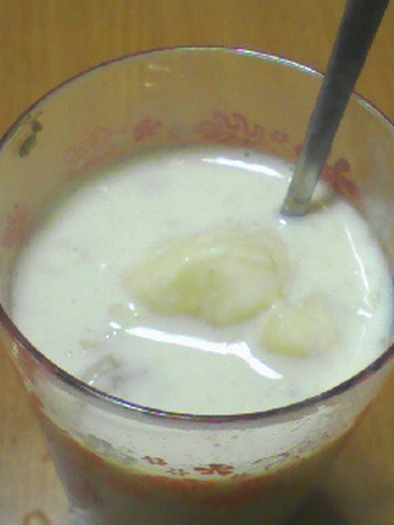 バナナ豆乳の写真