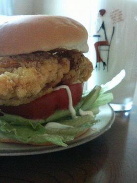 お手軽バーガー