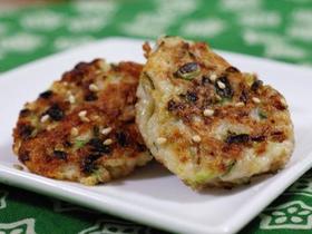 餃子の残り具で☆さっくりふんわり山芋焼き