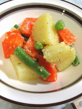 温野菜のチーズ和え