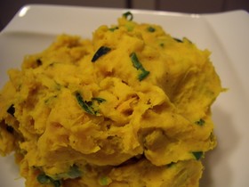 かぼちゃで濃厚サワークリームサラダ