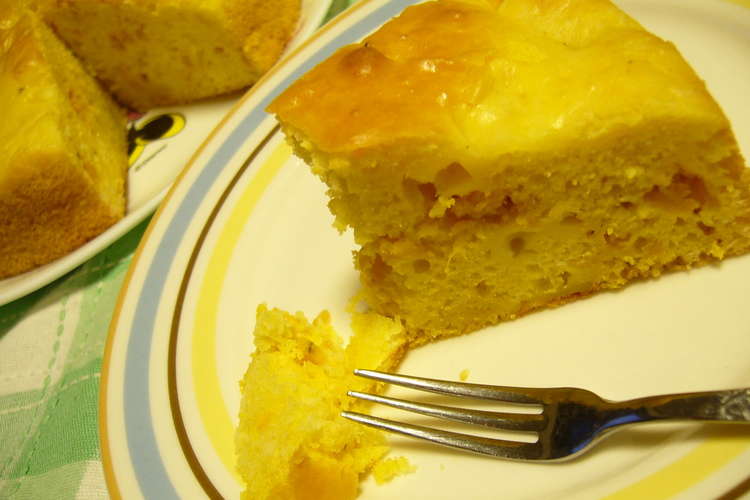サイダーで作る しっとりかぼちゃケーキ レシピ 作り方 By みーる クックパッド